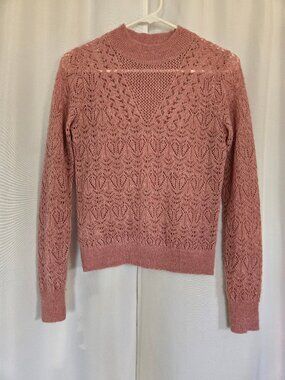 Dusty pink lightweight sweater